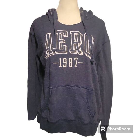 Aeropostale Sweatshirt Hoodie Casual Women's Size Medium Long Sleeve - Picture 1 of 9